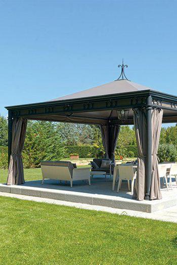 gazebo in ferro